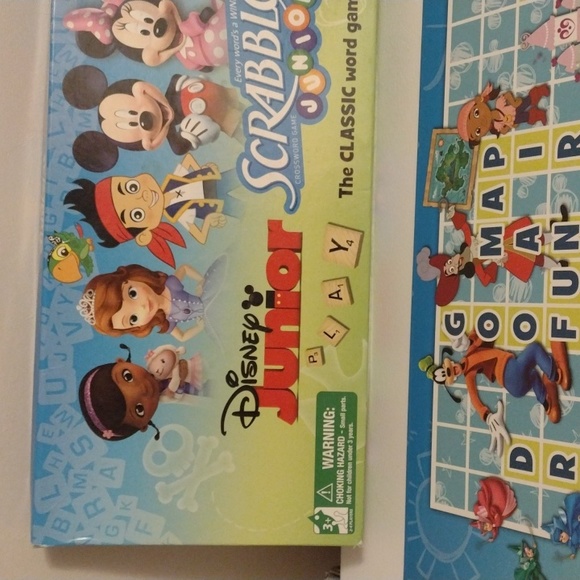 Disney Junior Scrabble Junior board game please read entire post before purchase - Picture 2 of 10